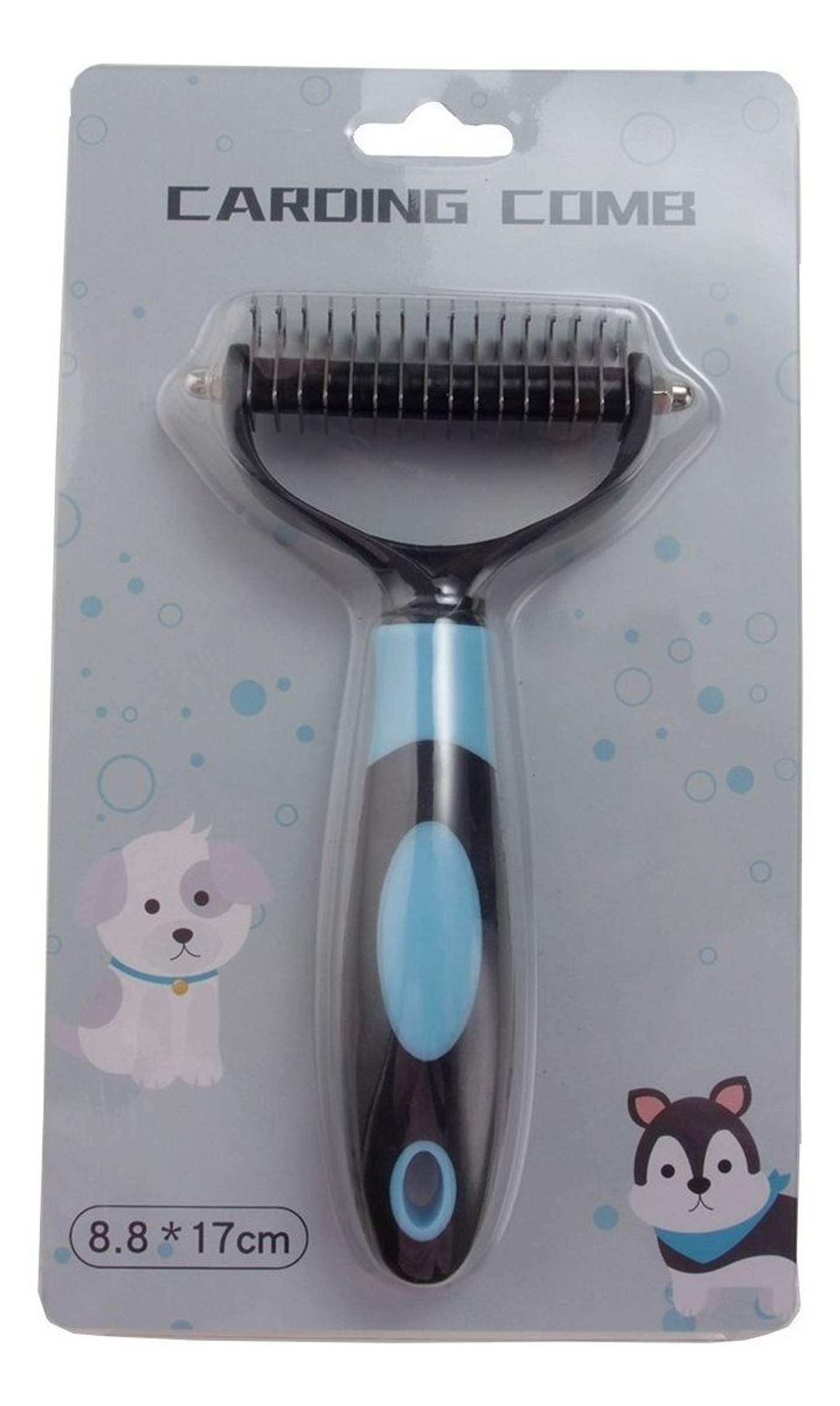 Cepillo Elimina Pelo Muerto Corta Nudo Mascota Perros Gatos 2