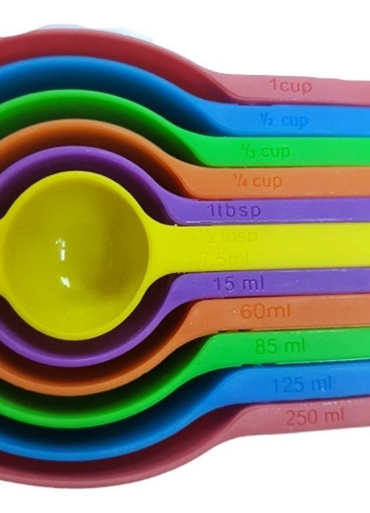 6 Cucharas Medidoras Cocina Repostería Medida Tazas 2