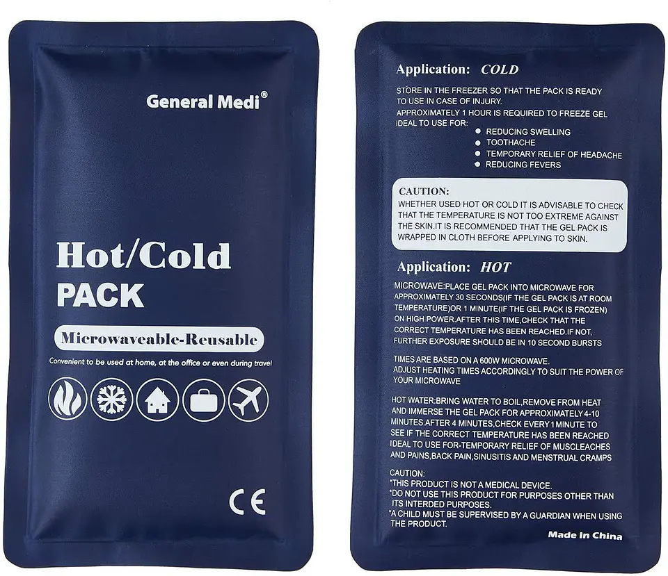Gel Frio Calor Para Golpes Y Lesionesterapia Reutilizable 1
