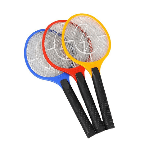 Raqueta Eléctrica Mata Moscas Mosquitos Insectos Recargable