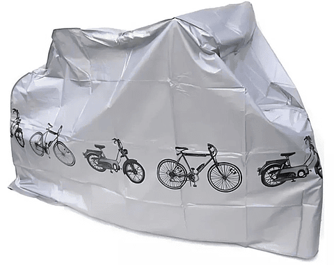 Carpa Funda Lona Cubre Moto Bicicleta Con Diseño
