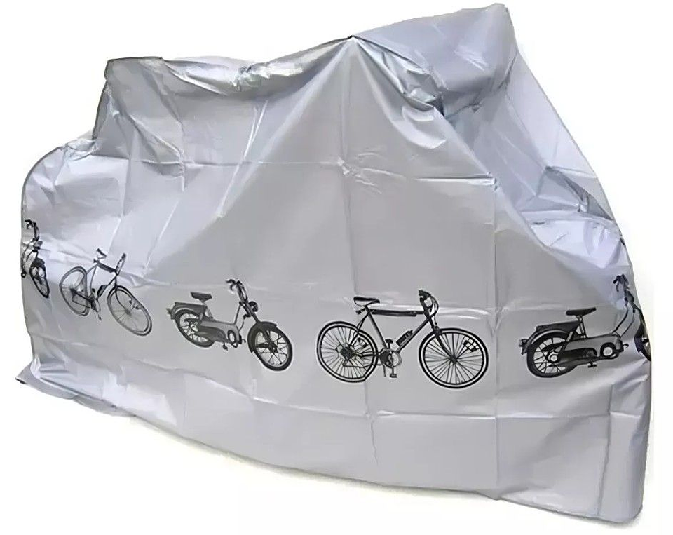 Carpa Funda Lona Cubre Moto Bicicleta Con Diseño 1
