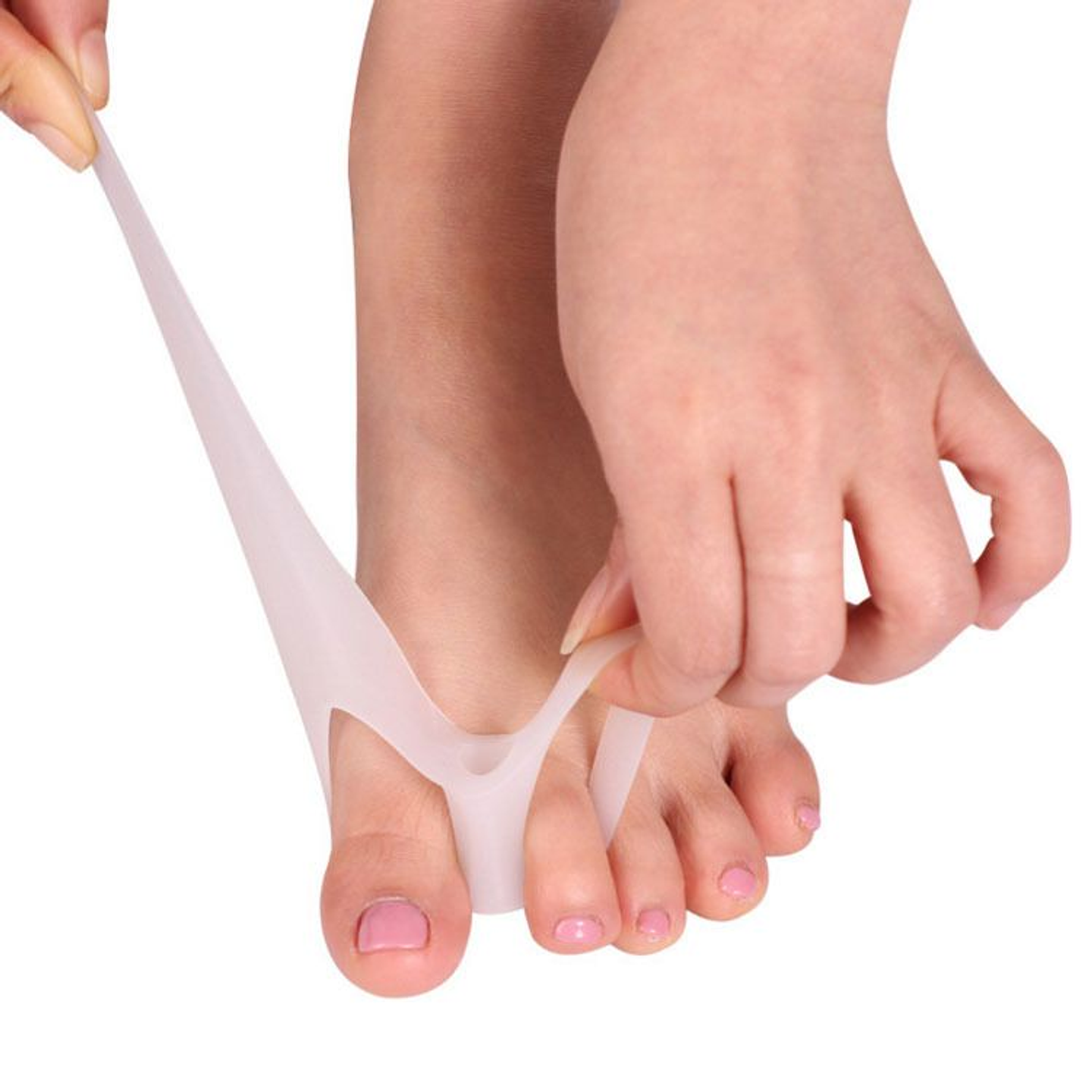 2 Unidades De Silicona Juanete Corrector Dedo Pie Separador 3