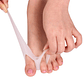 2 Unidades De Silicona Juanete Corrector Dedo Pie Separador - Miniatura 3