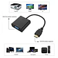 Cable Conversor Hdmi A Vga Full Hd 1080p De Alto Rendimiento - Miniatura 2