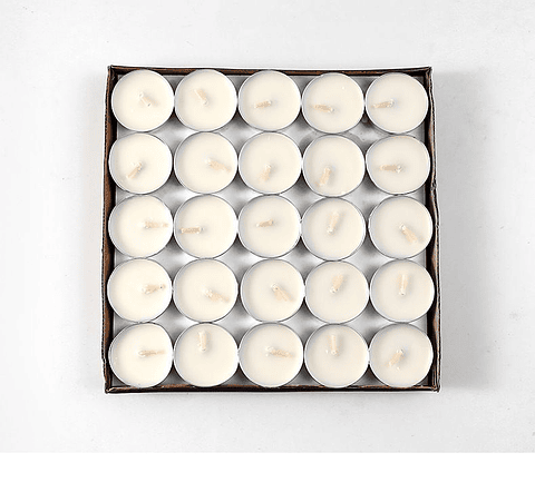 Pack 50 Velas Tea Light Esoterismo Decoración Limpieza Luz