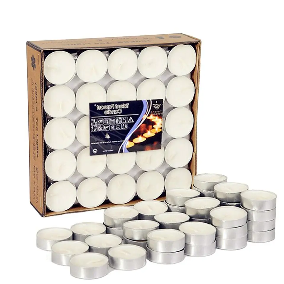 Pack 50 Velas Tea Light Esoterismo Decoración Limpieza Luz 2