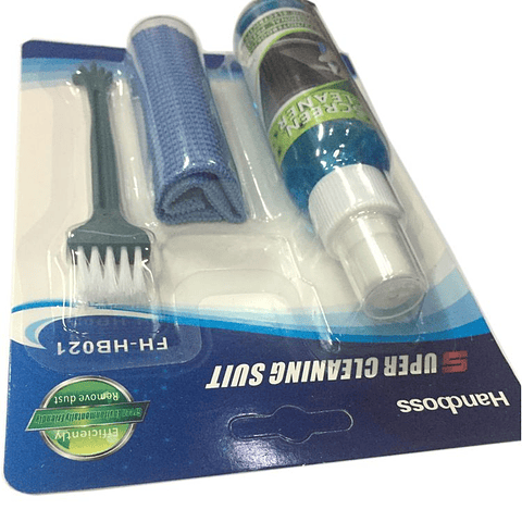 Kit De Limpieza Genérica 3 Piezas Para Notebook Tv Teclado