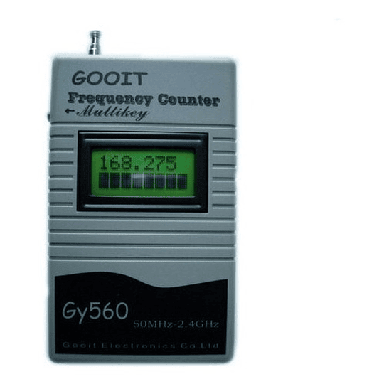 Frecuencímetro Digital Gy560 50 Mhz ~ 2.4 Ghz, Solo Frecuencia