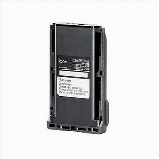 Batería Li-ion Bp-232, 7.2v, 2100mah Para Icom