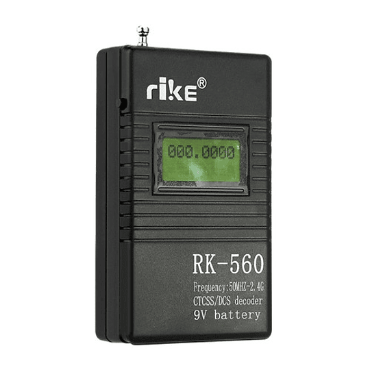 Frecuencímetro Digital Portatil Rike Rk-560 50 Mhz ~ 2.4 Ghz