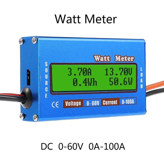 Watt Meter, Medidor De Energía, Capacidad, Multiples Usos!