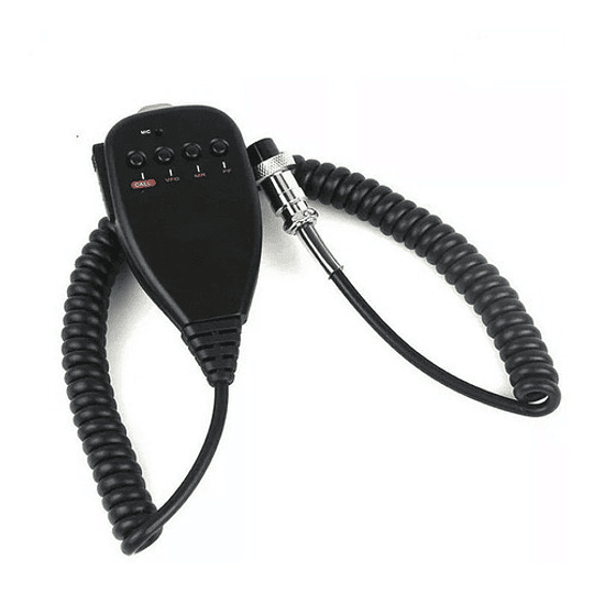 Micrófono MC-44 Para Kenwood Radio TM-231, TM-241 y Otras
