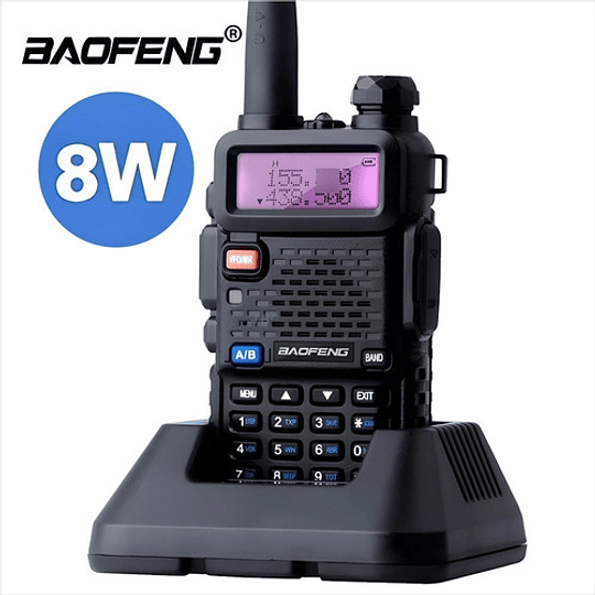 Radio Portatil Baofeng Uv-5r Dual Banda UHF VHF, Radio Aficionados