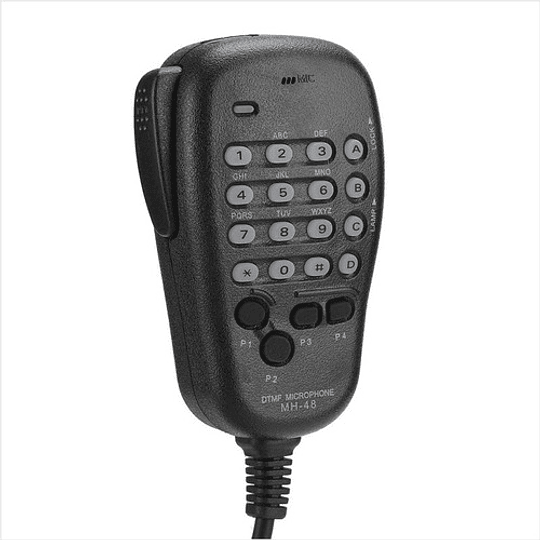 Micrófono Dtmf Mh-48 Radios Móviles Yaesu, Conector Rj-11