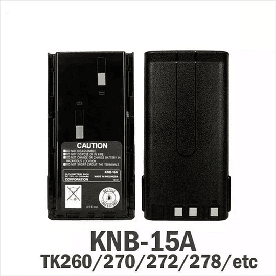 Batería Knb-15a De Reemplazo Kenwood TK-2100, TK260/270, Etc