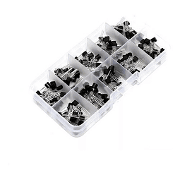 Kit De 200 Transistores, 2n2222, 2n2907, Bc327, Bc337, Etc