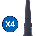Pack 4x Motorola VHF Antena Para Pro5150, Pro7150
