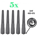 Pack De 5 Antenas Cortas UHF Para Motorola EP-450 / PRO5150 