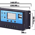 Regulador / Controlador De Carga Solar 20a 12/24v