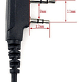 Pack De 5 Manos Libre Para Radios Kenwood, Baofeng, Etc