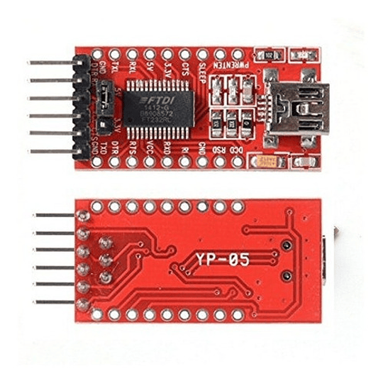 Adaptador Usb Seriae Ttl Ft232 Ftdi 5.5v Y 3.3v Arduino