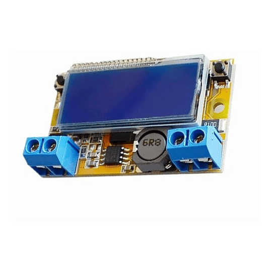 Regulador Voltaje Step Down Dc-dc Voltimetro Amperimetro Lcd