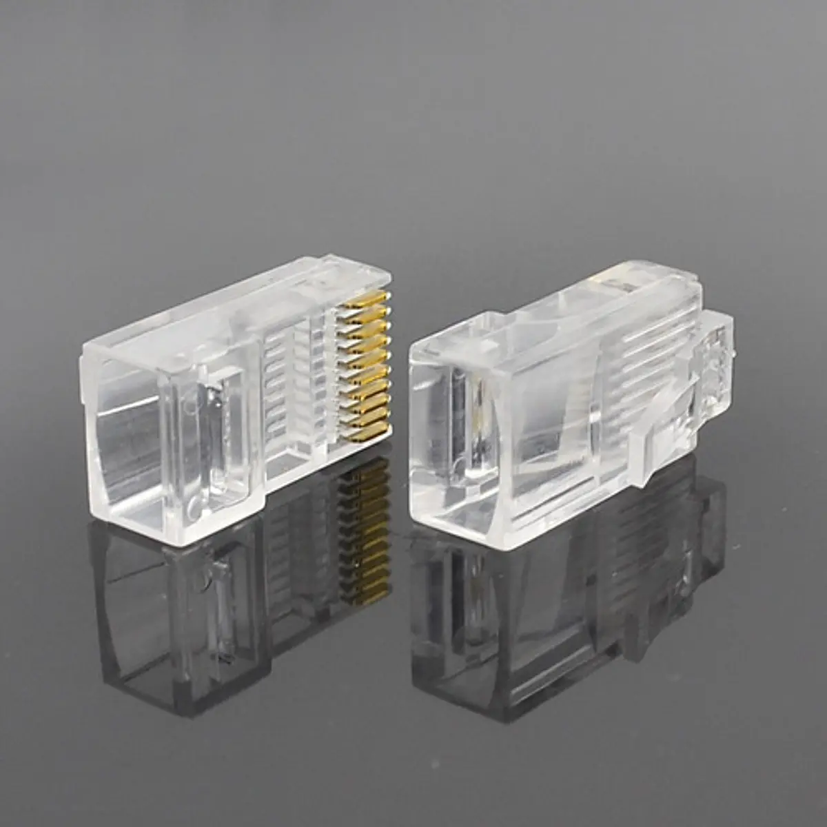 Pack De 10 Conectores Rj50 Para Redes Y Telecomunicaciones