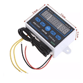 Controlador Temperatura W88 + Control Humedad Digital W3005