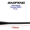 Antena 17cm Original Baofeng, Frecuencias 136-174 / 400-520m