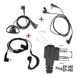 Kit 3 Manos Libres Para Ep-450 EP-350, 3 Diferentes Modelos!