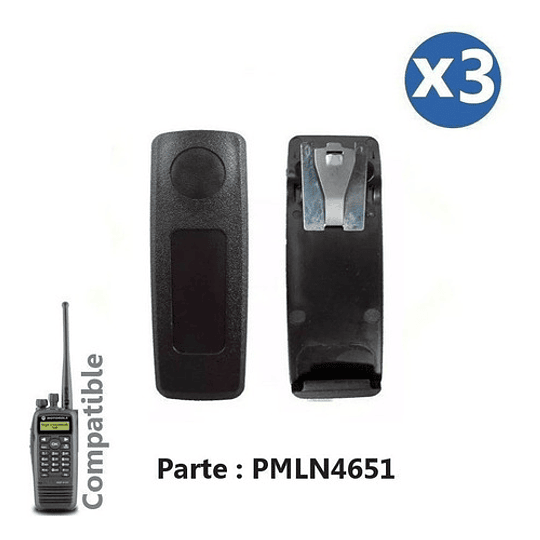 Pack Clip Pmln4651 Para Batería Radio Dgp 4150, Dgp 6150