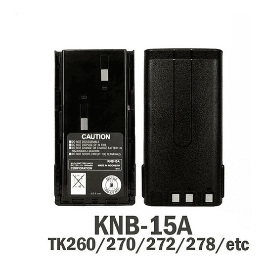 Batería Y Cargador Para Radio TK260, TK270, TK272 Y Otras