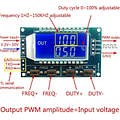 Generador De Frecuencia PWM, 1Hz- 150 KHz, 3.3 A 30v