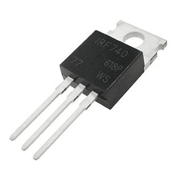 Transistor Mosfet Irf740 Canal N, 10a, 400v, To-220