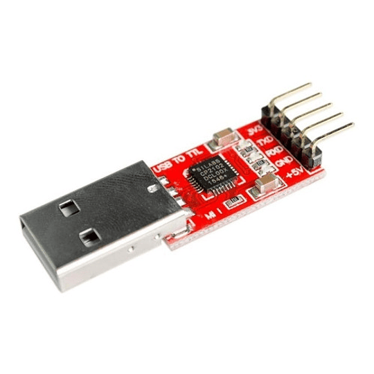 Conversor USBA TTL Chipset CP2102, Para Arduino, ESP8266