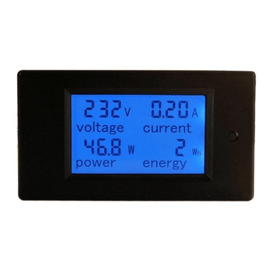 Medidor Voltaje, Corriente, Potencia Y Energía Ac, Digital