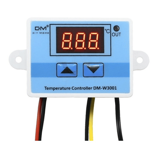 Control De Temperatura W3001 Para 12V DC, Fácil De Configurar