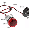 Medidor Voltaje Corriente 100-300V AC + Detector Voltaje AC