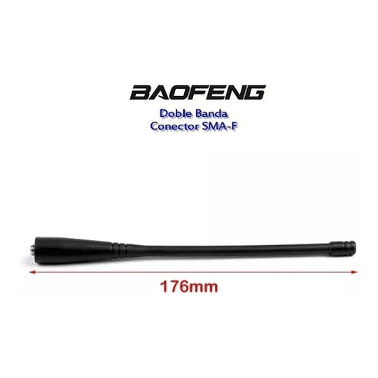 Pack De 5 Antenas 17cm Original Baofeng, 36-174 / 400-520m
