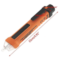 Lápiz Detector De Voltaje Ca Vd801 12-1000v Con Linterna Led