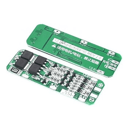 3s 20a Bms Circuito Cargador Para Baterías Li-ion De 3x3.7v