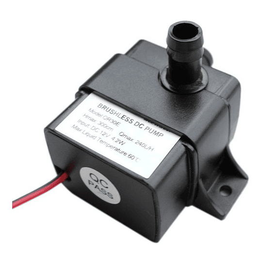 Mini Bomba De Agua Sumergible 12v, 4,2w, 240l/h. Qr30e