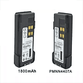 Batería Li-Ion Reemplazo PMNN4407, 1800mAh, para DGP8550, DEP550, etc