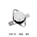 Termostato Interruptor KSD301, 110° C, 250V, 10A, NC, Cerrado