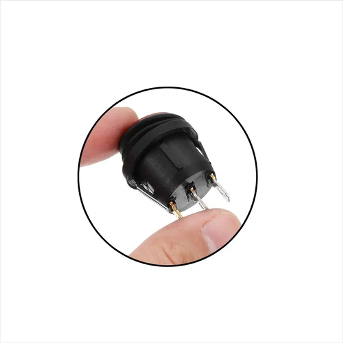 Switch Interruptor Kcd1 Rocker On Off 21mm 12v, 20a, Con Luz
