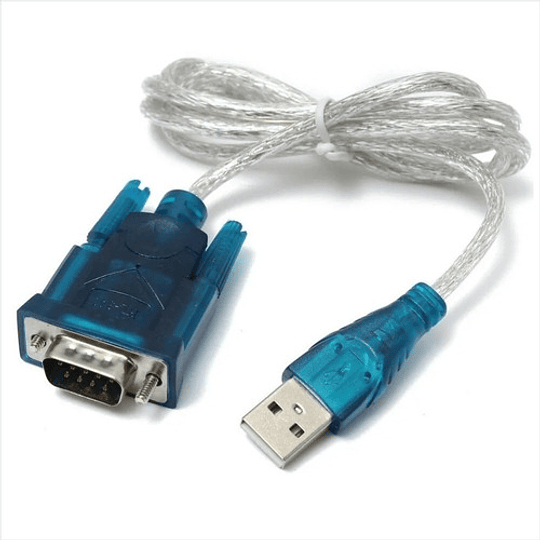 Cable Adaptador USB A Serial RS232 O DB9 + Cambio Género
