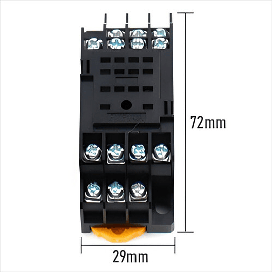 Base PYF14A Para Relé De 14 Pines, Para MY4NJ / HH54P