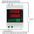 Medidor De Energía, Potencia, Voltaje, Corriente Ac D52-2047