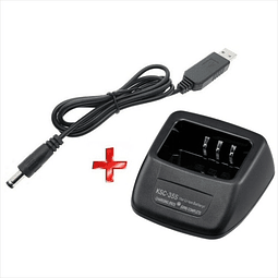 Cargador KSC-35 USB Para Baterías Kenwood Knb-45L